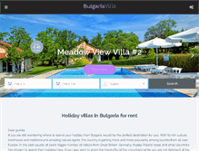 Tablet Screenshot of bulgariavilla.com